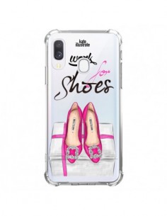 Coque Samsung Galaxy A40 I Work For Shoes Chaussures...