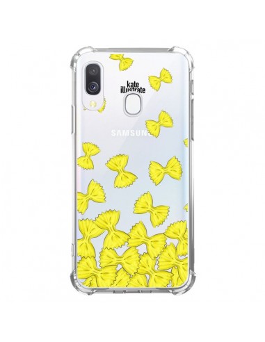 Coque Samsung Galaxy A40 Italian Pasta Pates Italiennes Transparente - kateillustrate