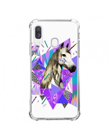 Coque Samsung Galaxy A40 Licorne Unicorn Azteque - Kris Tate