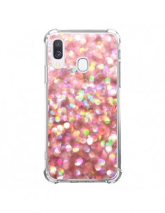 Coque Samsung Galaxy A40 Paillettes Pinkalicious - Lisa...