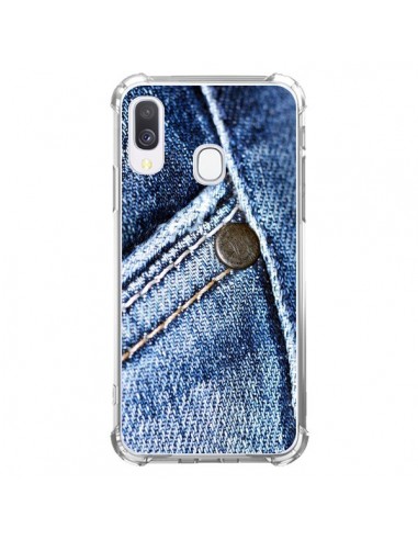 Coque Samsung Galaxy A40  Jean Vintage - Laetitia