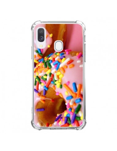 Coque Samsung Galaxy A40 Donuts Rose Candy Bonbon - Laetitia