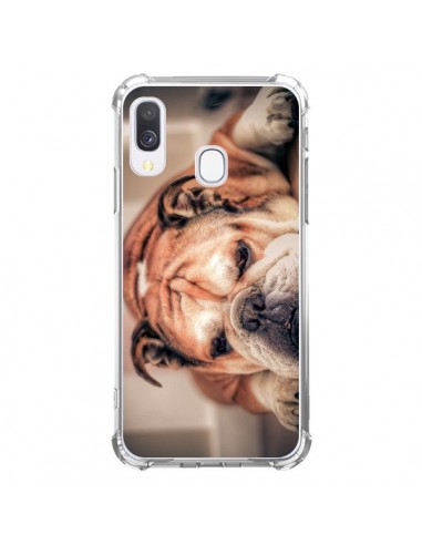 Coque Samsung Galaxy A40 Chien Bulldog Dog - Laetitia