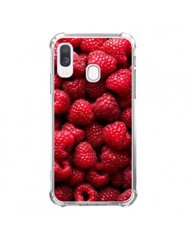 Coque Samsung Galaxy A40 Framboise Raspberry Fruit - Laetitia