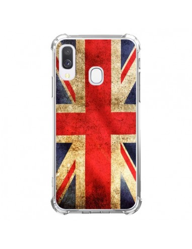 Coque Samsung Galaxy A40 Drapeau Angleterre Anglais UK - Laetitia