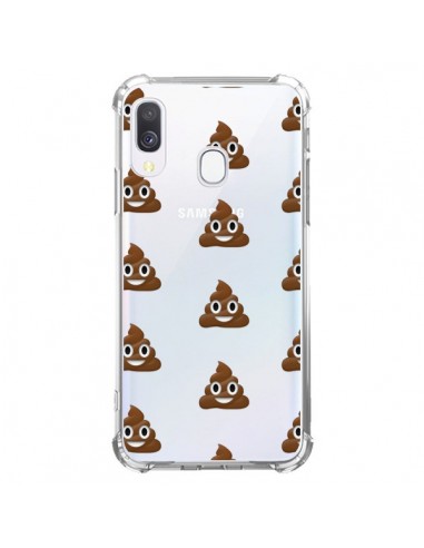 Coque Samsung Galaxy A40 Shit Poop Emoticone Emoji Transparente - Laetitia