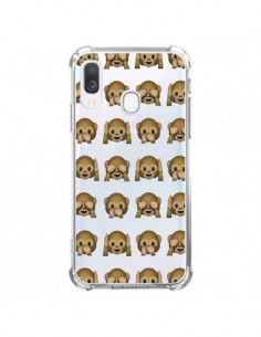 Coque Samsung Galaxy A40 Singe Monkey Emoticone Emoji...