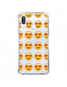Coque Samsung Galaxy A40 Love Amoureux Smiley Emoticone...