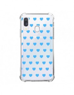 Coque Samsung Galaxy A40 Coeur Heart Love Amour Bleu...
