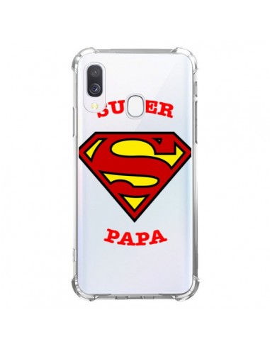 Coque Samsung Galaxy A40 Super Papa Transparente - Laetitia