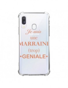 Coque Samsung Galaxy A40 Je suis une marraine trop...