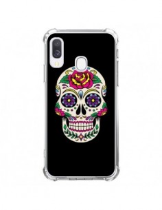 Coque Samsung Galaxy A40 Tête de Mort Mexicaine...