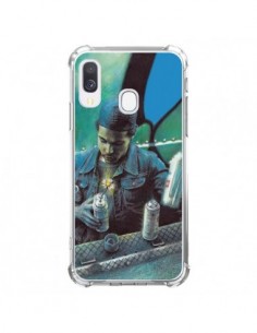 Coque Samsung Galaxy A40 Dondi Flower Graffiti - Lassana