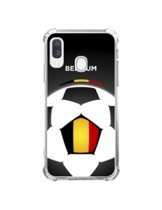 Coque Samsung Galaxy A40 Belgique Ballon Football - Madotta