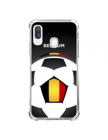 Coque Samsung Galaxy A40 Belgique Ballon Football - Madotta