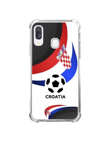 Coque Samsung Galaxy A40 Equipe Croatie Football - Madotta