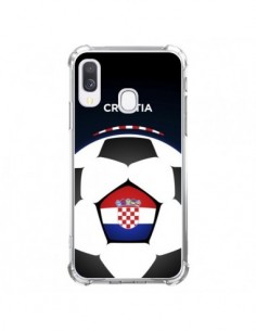 Coque Samsung Galaxy A40 Croatie Ballon Football - Madotta