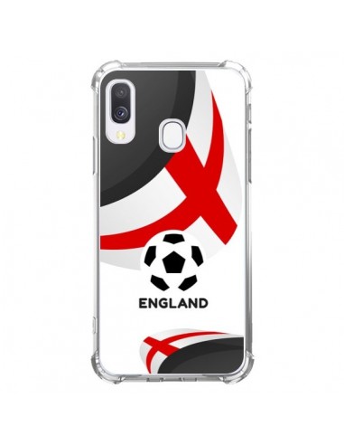 Coque Samsung Galaxy A40 Equipe Angleterre Football - Madotta