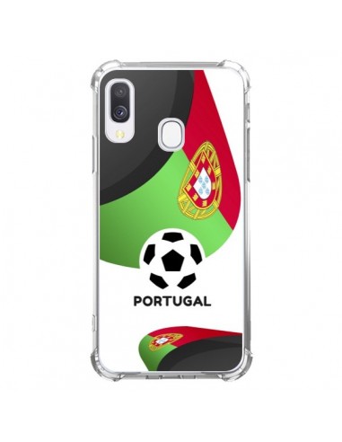Coque Samsung Galaxy A40 Equipe Portugal Football - Madotta