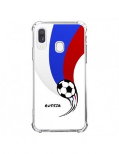 Coque Samsung Galaxy A40 Equipe Russie Russia Football -...