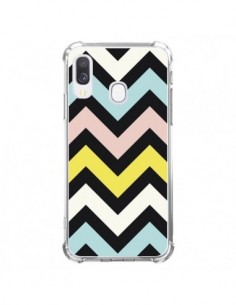 Coque Samsung Galaxy A40 Azteque Chevron Sunny - Mary...