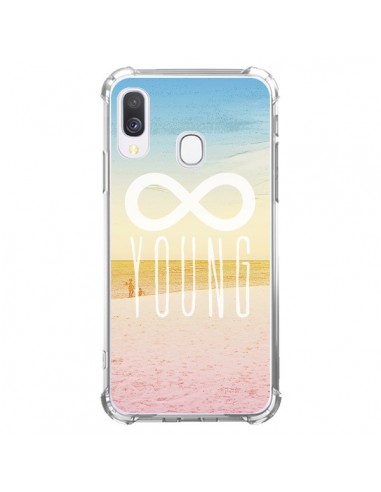 Coque Samsung Galaxy A40 Forever Young Plage - Mary Nesrala