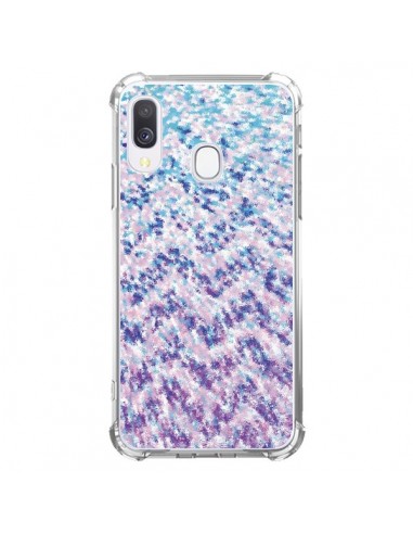 Coque Samsung Galaxy A40 Chevron Splash Triangle Azteque - Mary Nesrala