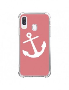 Coque Samsung Galaxy A40 Ancre Corail - Mary Nesrala