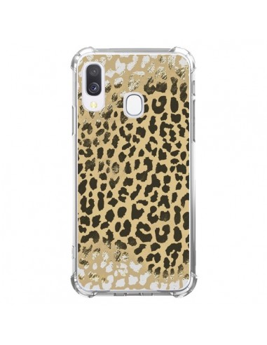 Coque Samsung Galaxy A40 Leopard Golden Or Doré - Mary Nesrala