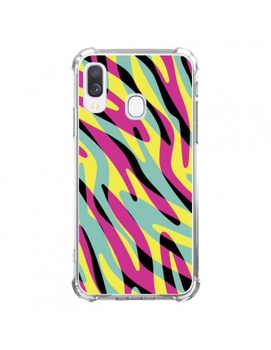 Coque Samsung Galaxy A40 In the wild arc en ciel - Mary Nesrala