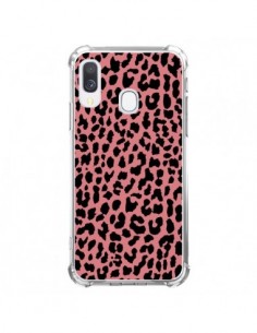 Coque Samsung Galaxy A40 Leopard Corail Neon - Mary Nesrala