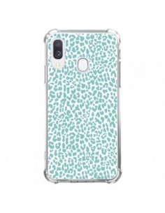 Coque Samsung Galaxy A40 Leopard Turquoise - Mary Nesrala