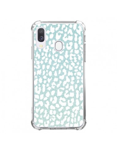 Coque Samsung Galaxy A40 Leopard Winter Mint - Mary Nesrala