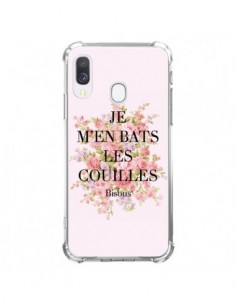 Coque Samsung Galaxy A40 Je m'en bats les couilles Bisous...