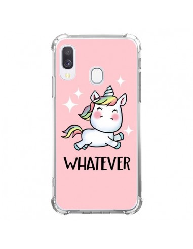 Coque Samsung Galaxy A40 Licorne Whatever - Maryline Cazenave