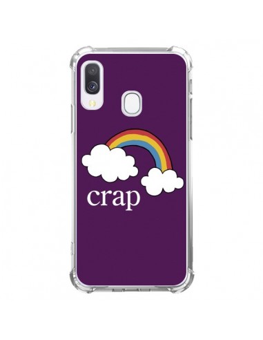 Coque Samsung Galaxy A40 Crap Arc en Ciel - Maryline Cazenave