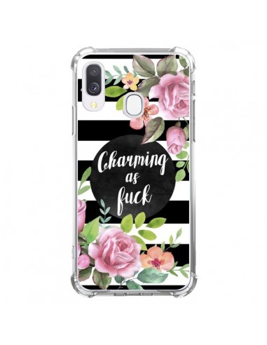 Coque Samsung Galaxy A40 Charming as Fuck Fleurs - Maryline Cazenave