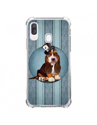 Coque Samsung Galaxy A40 Chien Dog Jeu Poket Cartes - Maryline Cazenave