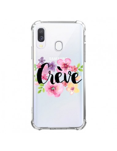 Coque Samsung Galaxy A40 Crève Fleurs Transparente - Maryline Cazenave