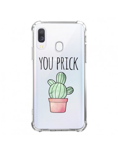 Coque Samsung Galaxy A40 You Prick Cactus Transparente - Maryline Cazenave