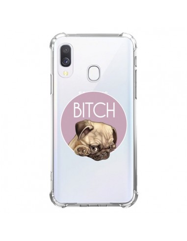 Coque Samsung Galaxy A40 Bulldog Bitch Transparente - Maryline Cazenave