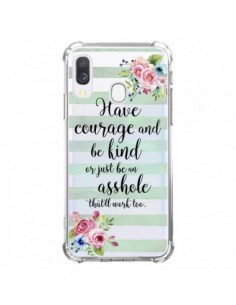 Coque Samsung Galaxy A40 Courage, Kind, Asshole...