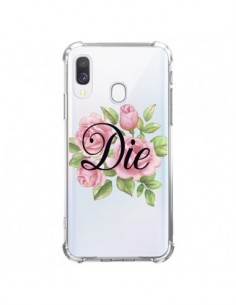 Coque Samsung Galaxy A40 Die Fleurs Transparente -...