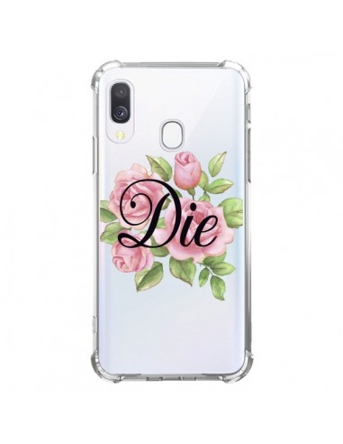 Coque Samsung Galaxy A40 Die Fleurs Transparente - Maryline Cazenave