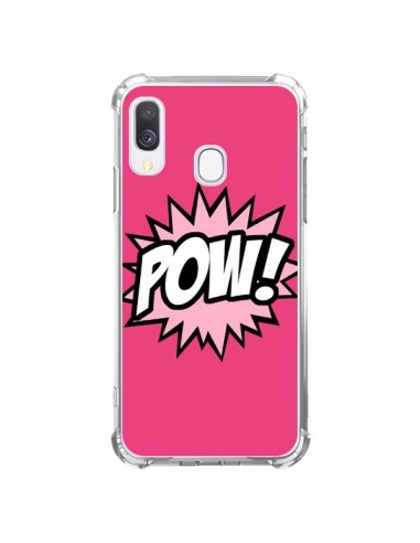 Coque Samsung Galaxy A40 Pow Bulles BD Comics - Maryline Cazenave