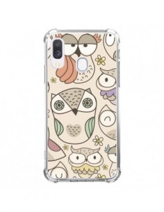 Coque Samsung Galaxy A40 Chouette Vintage - Maria Jose Da...