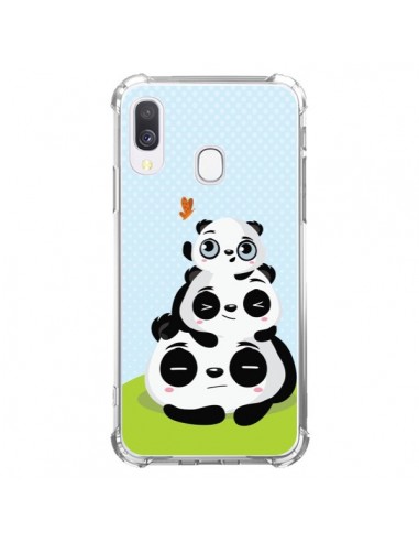 Coque Samsung Galaxy A40 Panda Famille - Maria Jose Da Luz
