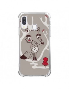 Coque Samsung Galaxy A40 Le Petit Chaperon Rouge Loup -...