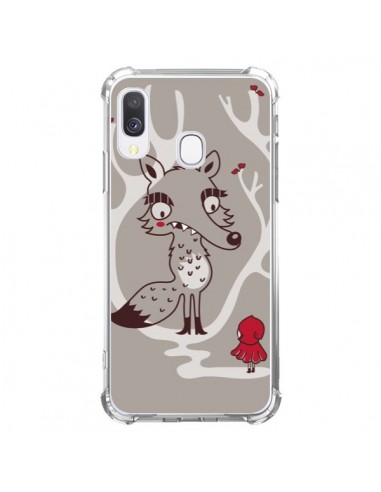 Coque Samsung Galaxy A40 Le Petit Chaperon Rouge Loup - Maria Jose Da Luz