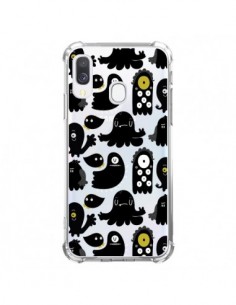 Coque Samsung Galaxy A40 Monsters Monstres Pattern...